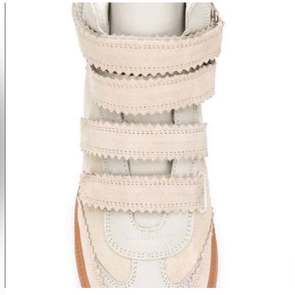 Isabel marant high top sneakers! Perfect condition, worn once to try on. - Picture 3 of 8